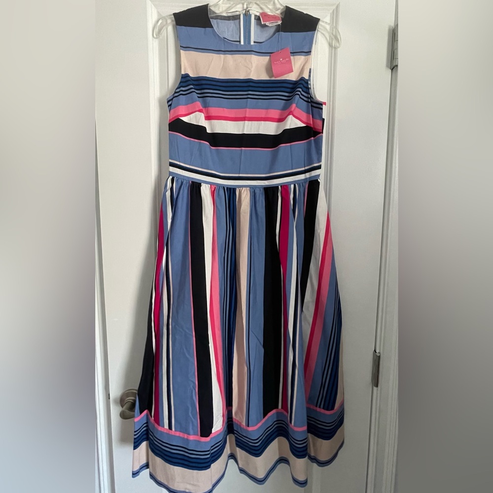 NWT kate spade Multi Stripe dress size 4